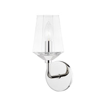 Load image into Gallery viewer, Kayla Bath Wall Light in Polished Nickel.