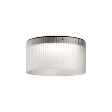 Load image into Gallery viewer, Giass LED Semi Flush Mount Ceiling Light.