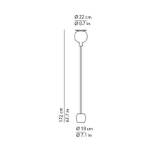 Load image into Gallery viewer, Opyo Floor Lamp - line drawing.