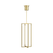 Load image into Gallery viewer, Kenway LED Pendant Light in Small/Natural Brass.
