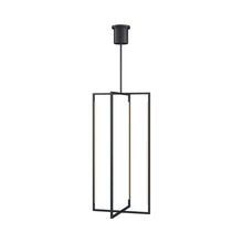 Load image into Gallery viewer, Kenway LED Pendant Light in Medium/Nightshade Black.