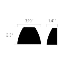 Load image into Gallery viewer, 4 Corners LED Deck Light - line drawing.