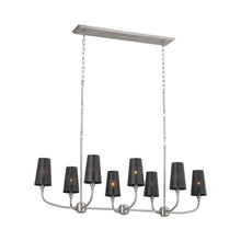 Load image into Gallery viewer, Adeena Linear Pendant Light in Classic Pewter.