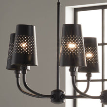 Load image into Gallery viewer, Adeena Linear Pendant Light in Detail.