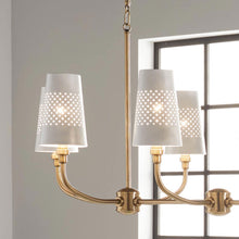Load image into Gallery viewer, Adeena Linear Pendant Light in Detail.