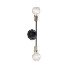 Load image into Gallery viewer, Armstrong Wall Light in Black.
