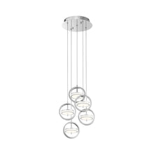 Load image into Gallery viewer, Baylin LED Multi Light Pendant Light (5-Light).