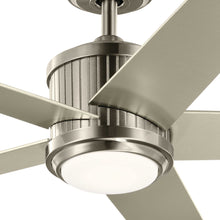 Load image into Gallery viewer, Brahm LED Ceiling Fan in Detail.