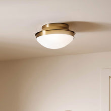 Load image into Gallery viewer, Bretta Flush Mount Ceiling Light in Detail.