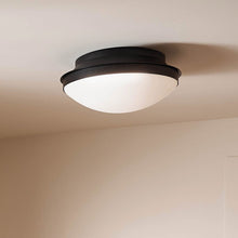 Load image into Gallery viewer, Bretta Flush Mount Ceiling Light in Detail.