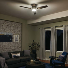 Load image into Gallery viewer, Chiara LED Ceiling Fan in living room.