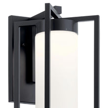 Load image into Gallery viewer, Drega Outdoor LED Wall Light in Detail.