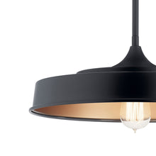 Load image into Gallery viewer, Elias Outdoor LED Semi Flush Ceiling Light in Detail.
