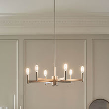 Load image into Gallery viewer, Erzo Chandelier in Detail.
