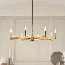 Load image into Gallery viewer, Erzo Chandelier in Detail.