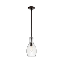 Load image into Gallery viewer, Everly Hourglass Pendant Light in Teardrop/Olde Bronze (Small).