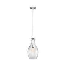 Load image into Gallery viewer, Everly Hourglass Pendant Light in Teardrop/Chrome (Medium).