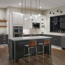 Load image into Gallery viewer, Everly Hourglass Pendant Light in kitchen.