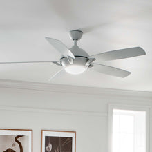 Load image into Gallery viewer, Geno LED Ceiling Fan in Detail.