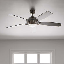 Load image into Gallery viewer, Geno LED Ceiling Fan in Detail.