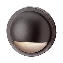 Load image into Gallery viewer, Half-Moon LED Deck Light in Textured Architectural Bronze.