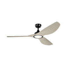 Load image into Gallery viewer, Imari LED Ceiling Fan in Satin Black.