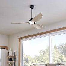 Load image into Gallery viewer, Imari LED Ceiling Fan in living room.