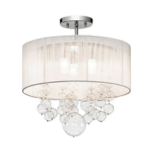 Load image into Gallery viewer, Imbuia Semi Flush Mount Ceiling Light.