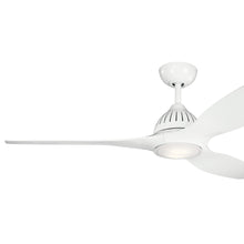 Load image into Gallery viewer, Jace LED Ceiling Fan in Detail.
