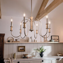 Load image into Gallery viewer, Karthe Chandelier in kitchen.