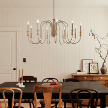 Load image into Gallery viewer, Karthe Chandelier in dining room.
