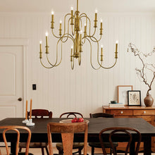 Load image into Gallery viewer, Karthe Chandelier in dining room.