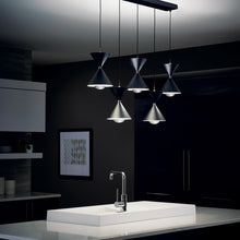 Load image into Gallery viewer, Kordan LED Linear Pendant Light in kitchen.