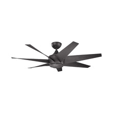 Load image into Gallery viewer, Lehr Ceiling Fan in Distressed Black (54-Inch).