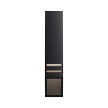 Load image into Gallery viewer, Louvered Outdoor Deck Wall Light in Detail.