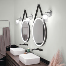 Load image into Gallery viewer, Martell LED Mirror in bathroom.