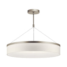 Load image into Gallery viewer, Mercel LED Pendant Light in Large/Satin Nickel.