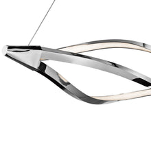 Load image into Gallery viewer, Meridian LED Linear Pendant Light in Detail.