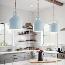 Load image into Gallery viewer, Montauk Pendant Light in kitchen.