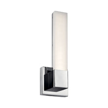 Load image into Gallery viewer, Neltev LED Bath Wall Light in Chrome.