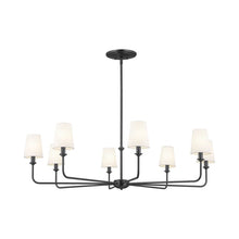 Load image into Gallery viewer, Pallas Chandelier in Black (8-Light).