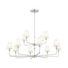 Load image into Gallery viewer, Pallas Chandelier in Polished Nickel (12-Light).
