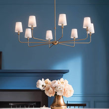 Load image into Gallery viewer, Pallas Chandelier in living room.