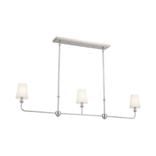 Load image into Gallery viewer, Pallas Linear Pendant Light in Polished Nickel.