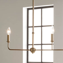 Load image into Gallery viewer, Pallas Linear Pendant Light in Details.
