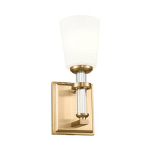 Load image into Gallery viewer, Rosalind Bath Wall Light in Polished Nickel.