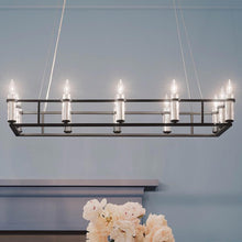 Load image into Gallery viewer, Rosalind Linear Pendant Light in Details.