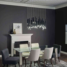 Load image into Gallery viewer, Soho LED Linear Pendant Light in room.