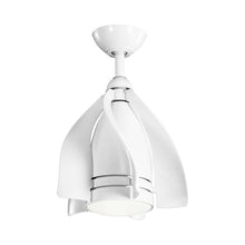 Load image into Gallery viewer, Terna LED Ceiling Fan in White.
