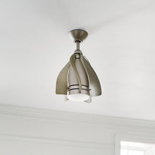 Load image into Gallery viewer, Terna LED Ceiling Fan in bedroom.